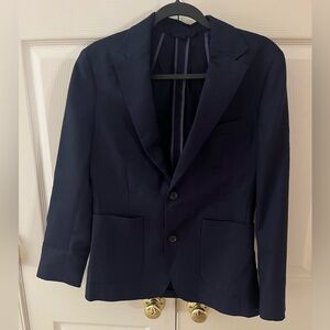 Bonobos Jetsetter Unconstructed Italian Wool Blazer - Navy